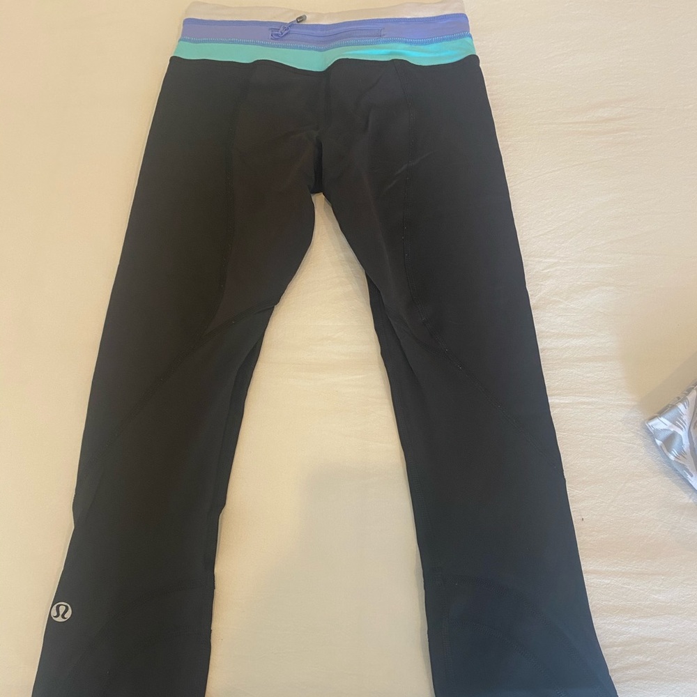 Lululemon Pace Rival II crop leggings sz 2